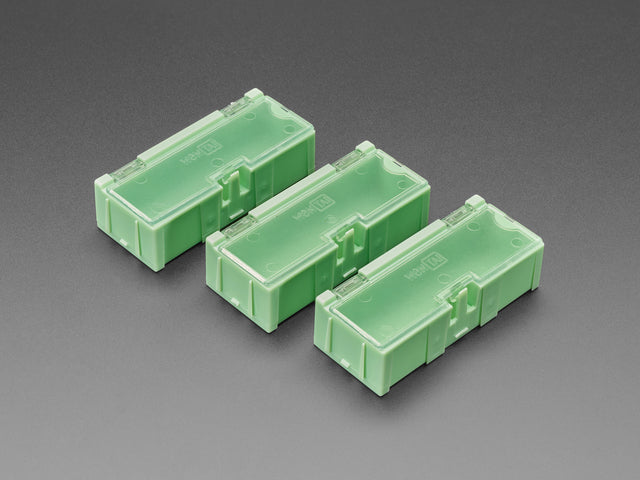Small Modular Snap Boxes - SMD component storage - 3 pack