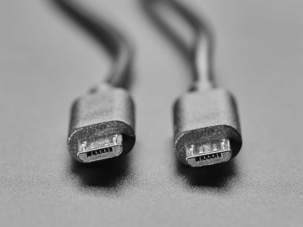 MakeCode Sync Cable - micro B USB to micro B USB