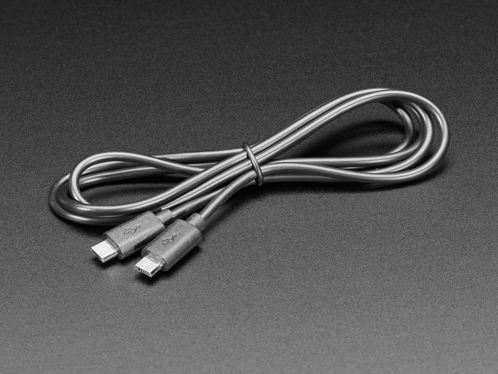 MakeCode Sync Cable - micro B USB to micro B USB