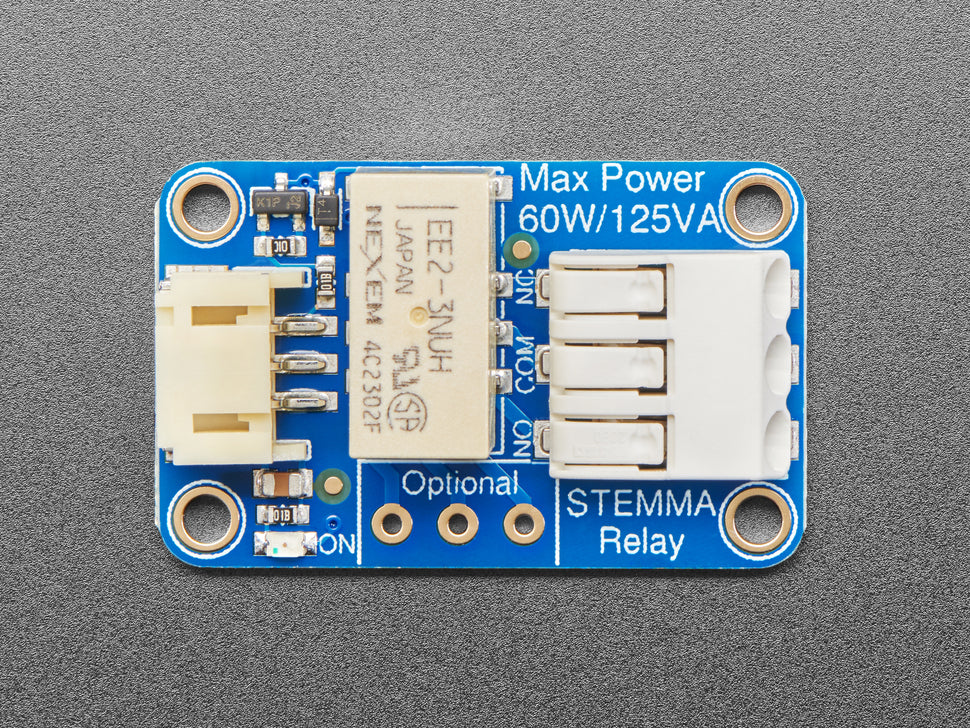 Adafruit STEMMA Non-Latching Mini Relay - JST PH 2mm