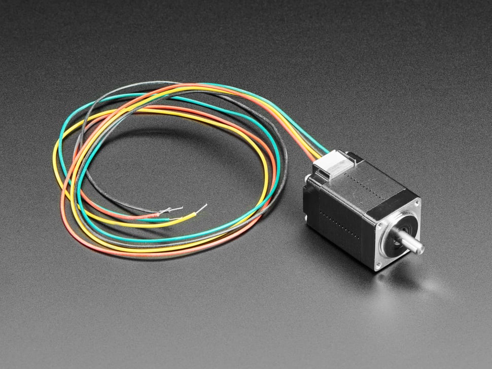 Mini Stepper Motor - 200 Steps - 20x30mm NEMA-8 Size
