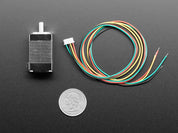 Mini Stepper Motor - 200 Steps - 20x30mm NEMA-8 Size