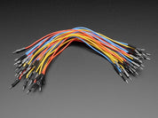 Premium Silicone Covered Male-Male Jumper Wires - 200mm x 40