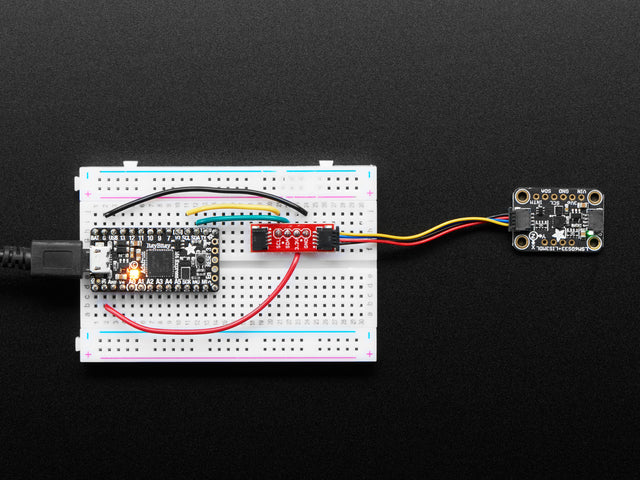 SparkFun STEMMA QT / Qwiic Breadboard Breakout Adapter