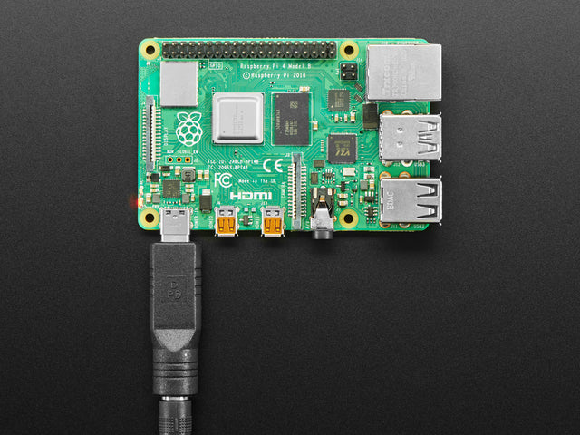 2.1mm 5VDC Barrel Jack to USB C Adapter
