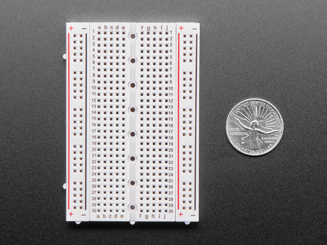 Half-Size Breadboard with Mounting Holes