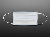 Standard Adult Disposable Masks - Blue Surgical-Style - 50 pk