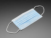 Standard Adult Disposable Masks - Blue Surgical-Style - 50 pk