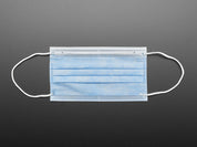 Standard Adult Disposable Masks - Blue Surgical-Style - 50 pk