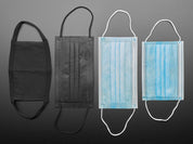 Standard Adult Disposable Masks - Blue Surgical-Style - 50 pk