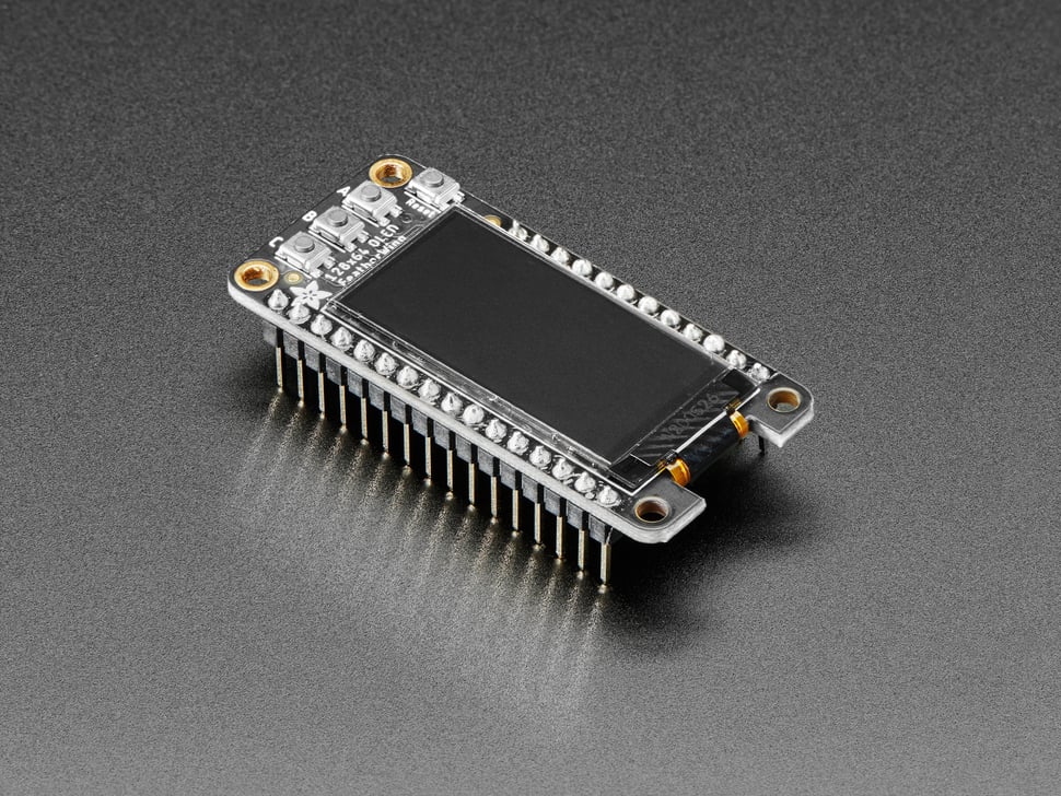 Adafruit FeatherWing OLED - 128x64 OLED Add-on For Feather