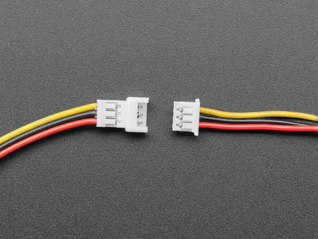 1.25mm Pitch 3-pin Cable Matching Pair - 40cm long