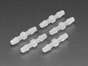 2-Prong Barbed Fitting Connector for Silicone Tubing - 5-pack