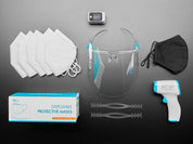 PPE "The Works" Pack - All In One Protective Equipment Kit