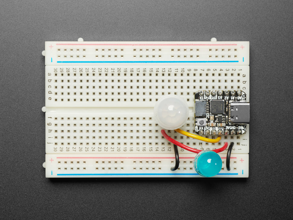 Breadboard-friendly Mini PIR Motion Sensor with 3 Pin Header