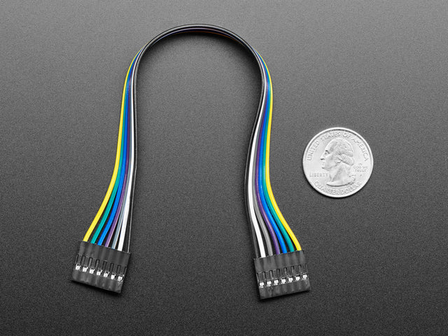2.54mm Pitch 7-pin Jumper Cable - 20cm long