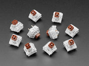 Kailh Mechanical Key Switches - Tactile Brown - 10 pack