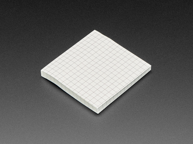 Gridded Sticky Notepad