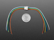 1.25mm Pitch 6-pin Cable Matching Pair - 10 cm long