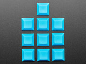 Blue DSA Keycaps for MX Compatible Switches - 10 pack