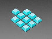 Light Blue DSA Keycaps for MX Compatible Switches - 10 pack