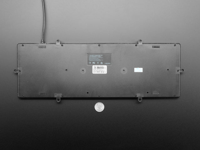 Full Size Panel Mount Keyboard with Trackpad