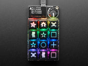 Etched Glow-Through Keycap - Zener ESP Square Design