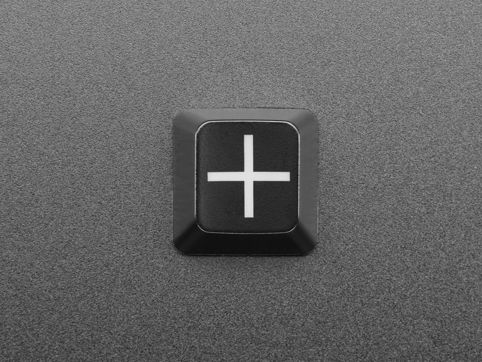 Etched Glow-Through Keycap - Zener ESP Plus Design