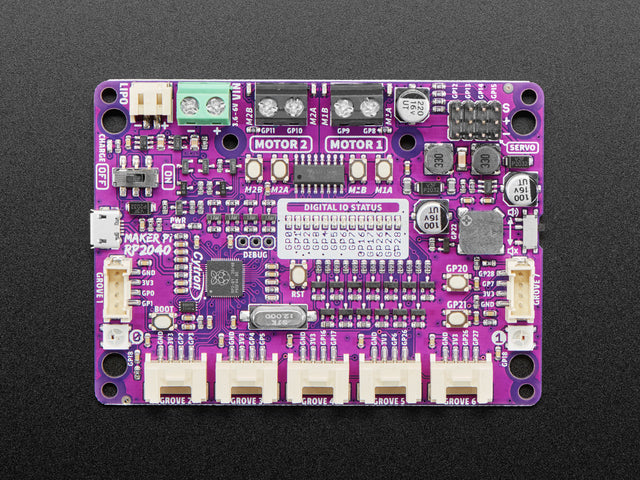 Maker Pi RP2040 - Motor and Robot Controller