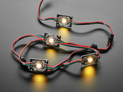 Ultra Bright 4 Watt Chainable RGBW NeoPixel LED - Warm White
