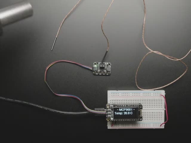 Adafruit MCP9601 (MCP96L01) I2C Thermocouple Amplifier