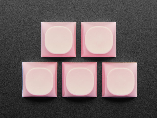 Pastel Pink MA Keycaps for MX Compatible Switches - 5 pack
