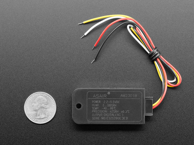AM2301B - Wired Enclosed AHT20 - Temperature and Humidity Sensor