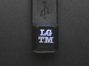 Etched Glow-Through Keycap with LGTM (Looks Good To Me) Acronym