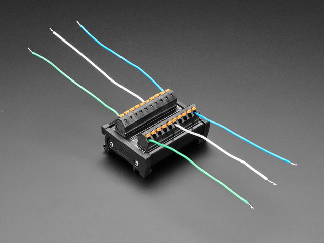 DIN Rail 10x10 to Terminal Block Adapter
