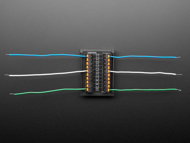 DIN Rail 10x10 to Terminal Block Adapter