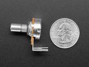 Alpha Single-Gang 16mm Right-angle PC Mount - 500K Linear