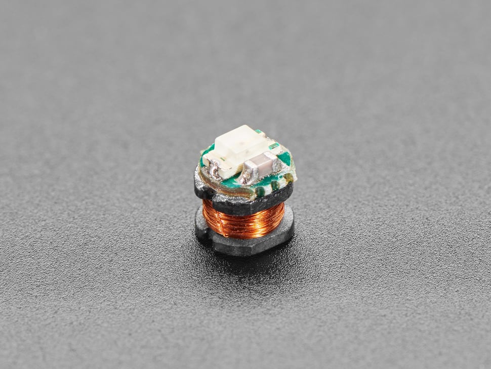 Small Inductive Wireless LEDs - 10 Pack - Yellow