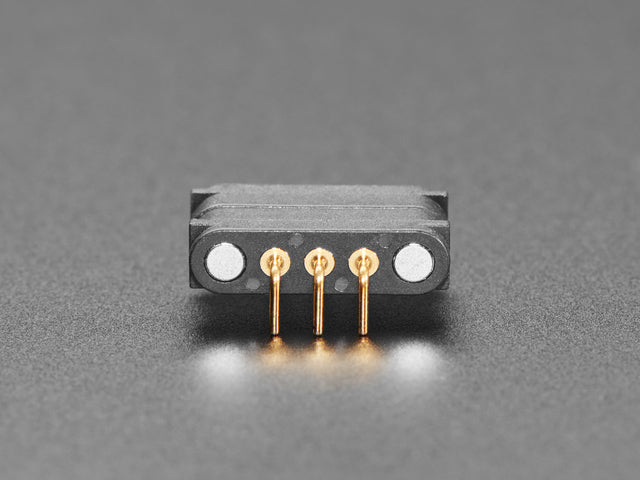 DIY Magnetic Connector - Right Angle Three Contact Pins