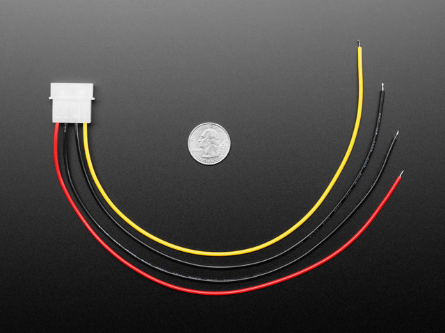 IDE Molex 4 Pin Socket Cable - 30cm long