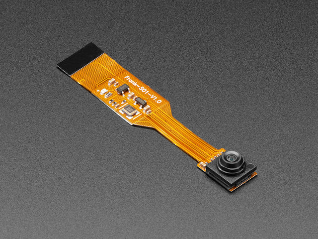 Angled shot of camera module.