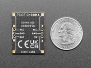 Pixie Chroma - Chainable 5x7 RGB LED Matrix Display for Arduino