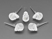 dLUX-dLITE Cool White Skull Shape LEDs 5 Pack by Unexpected Labs
