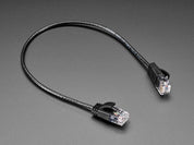 Skinny Ethernet LAN UTP CAT6 Cable - 3mm diameter - 30cm long