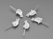 dLUX-dLITE Cool White Kitty Shape LEDs 5 Pack by Unexpected Labs