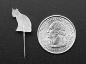 dLUX-dLITE Cool White Kitty Shape LEDs 5 Pack by Unexpected Labs