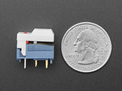 Step Switch with LED - Three Pack of White with Red LED - PB86