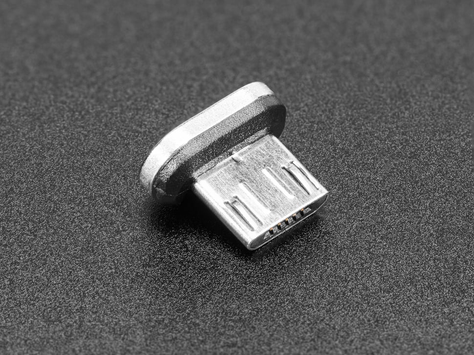 Magnetic USB micro B Plug Tip