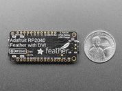 Adafruit Feather RP2040 with DVI Output Port - Works with HDMI