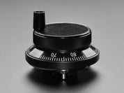 CNC Rotary Encoder - 100 Pulses per Rotation - 60mm Black